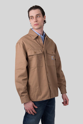Wip Kelly Shirt Jac Beige Uomo - 4
