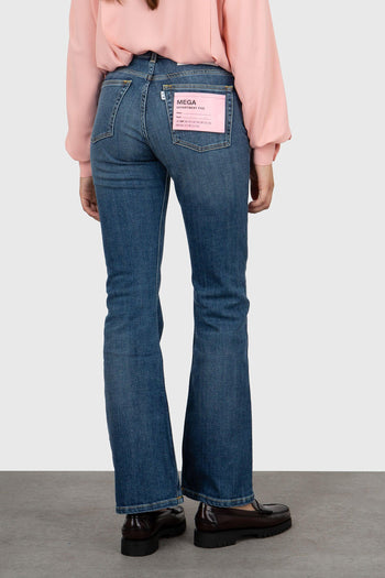 Jeans Mega Blu Medio Donna - 5