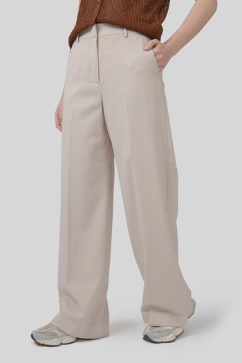 Max Mara Pantalone Corone Avorio Donna - 5