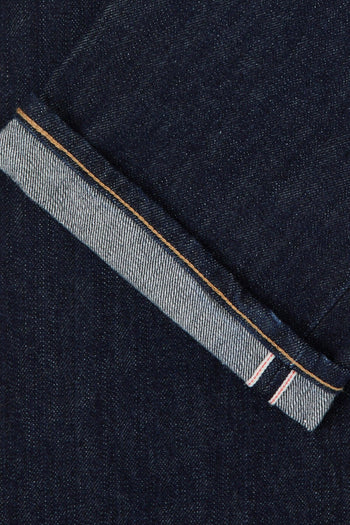 Jeans Regular Straight Japan 14 Oz Kurabo Recycle Blu Scuro Uomo - 6