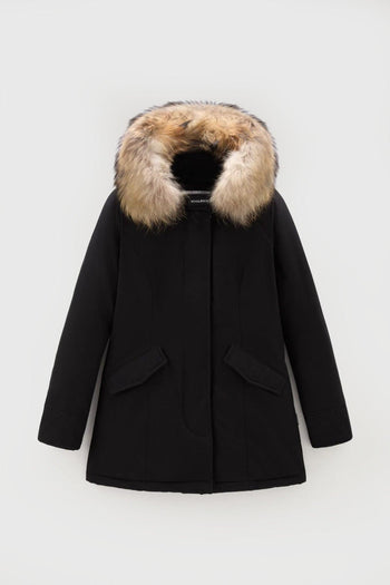 Arctic Raccoon Parka Nero Donna - 4