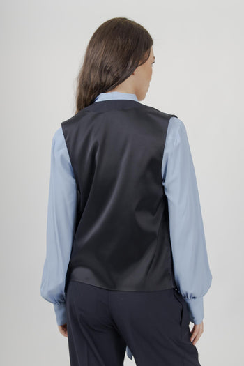 Gilet Antonia Blu Donna - 4