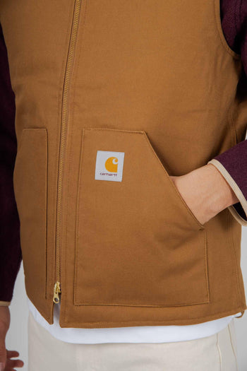 Wip Classic Vest Cammello Uomo - 4