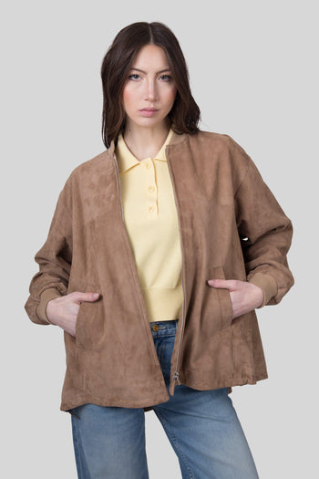 Bomber Over Machine Tortora Donna - 3