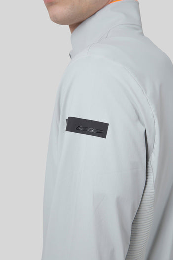 Felpa Surflex Soft Touch Full Zip Grigio Chiaro Uomo - 6