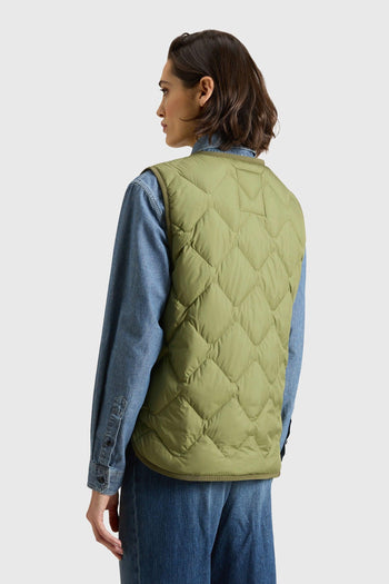 Gilet Heritage Verde Donna - 4