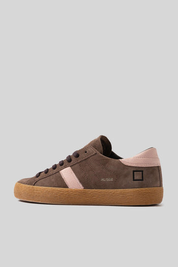 Sneaker Hill Low Suede Taupe Donna - 5