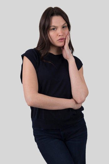 Maglia Naomi Blu Navy Donna - 3