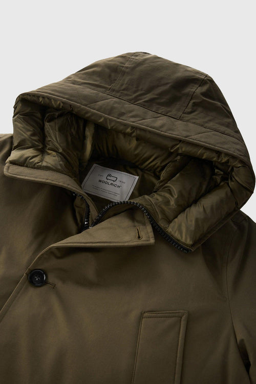 Arctic Anorak In Ramar Cloth Verde Militare Uomo - 2