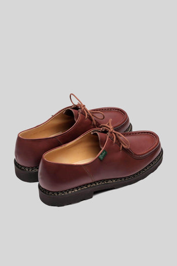 Scarpa Derby Michael Lisse Marron Uomo - 5