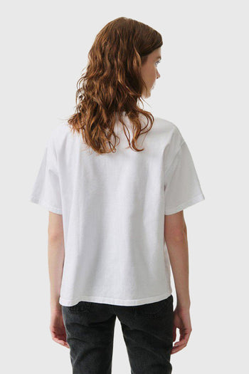 T-shirt Fizvalley Bianco Donna - 3