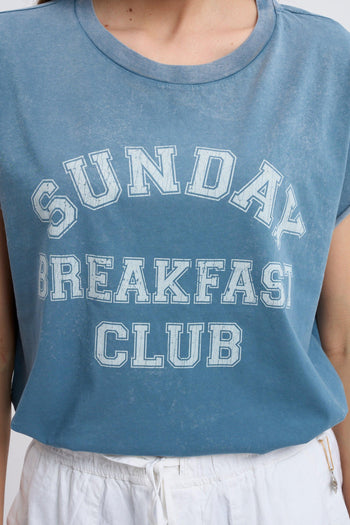 BOWERY T-Shirt Stampa "Sunday Breakfast Club" 1187 - 3