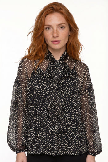 Blusa Stampa Pois 1669 - 4