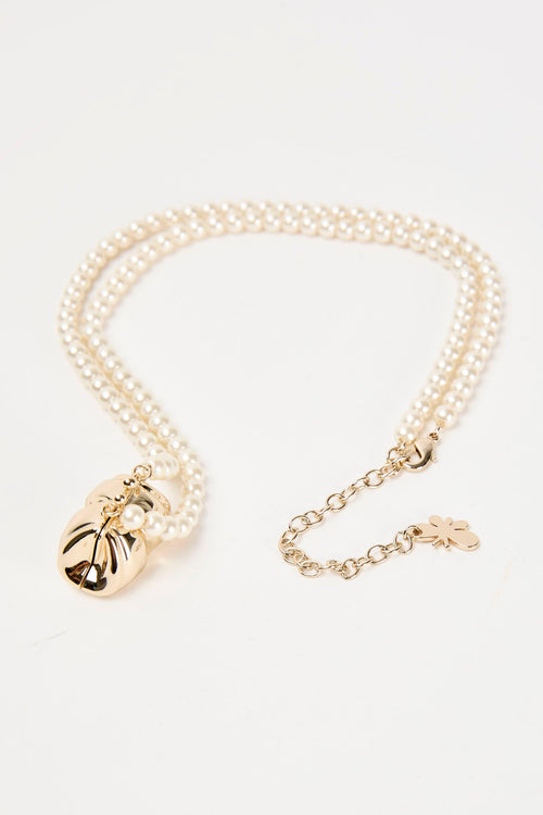 Collana Perle con charms pasticcino 6357