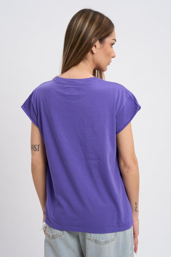 BOWERY T-SHIRT SMANICATA VIOLET 1182 - 5