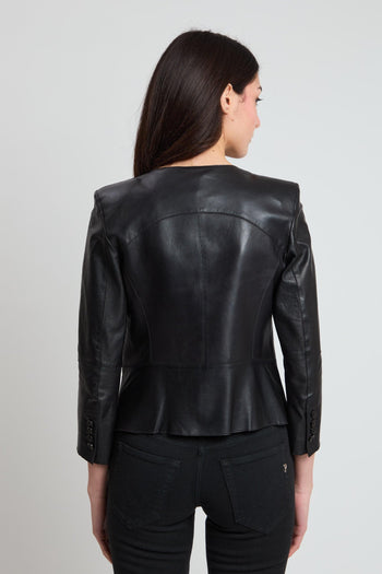 Leather Jacket Black 1134 - 5