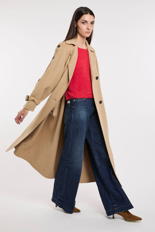 Cappotto Trench in Lana 6320