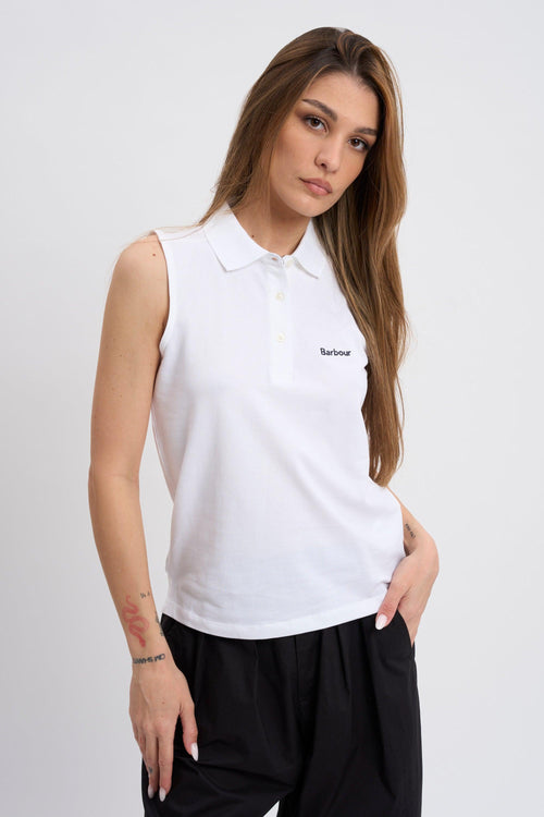 Polo Smanicata White 1110