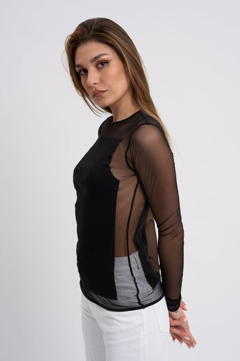 Girocollo Cotone/Tulle 1006 - 4