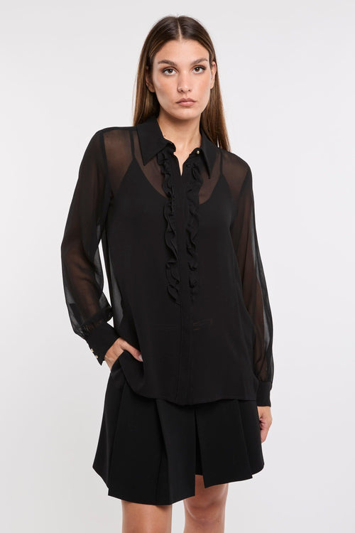 Camicia con Rouches 6379