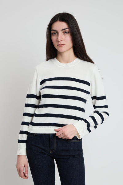 Maglia Righe Bianco/Blu 1111