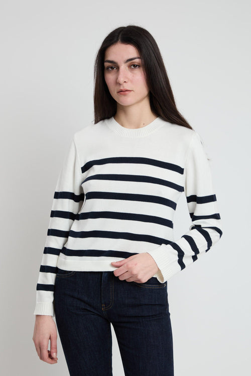 Maglia Righe Bianco/Blu 1111