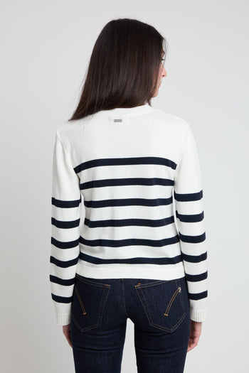 Maglia Righe Bianco/Blu 1111 - 5