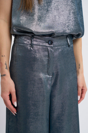 Pantaloni Effetto Glossy 1725 - 3