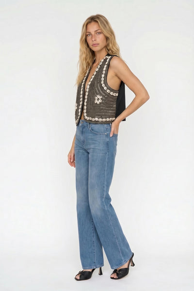 FRONT STREET8 Gilet Ricamato 1424