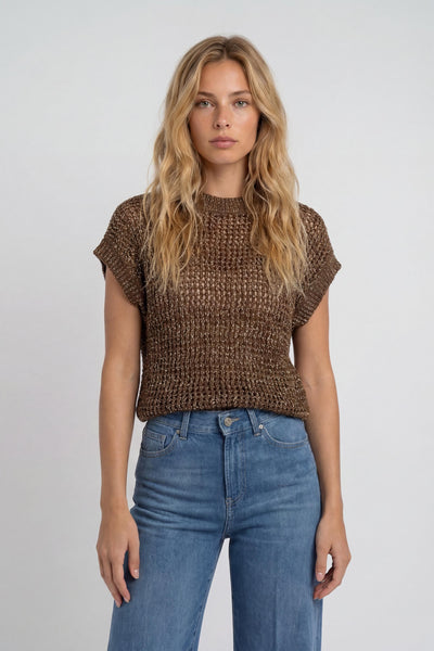 Maglia Cotone a Rete 1659