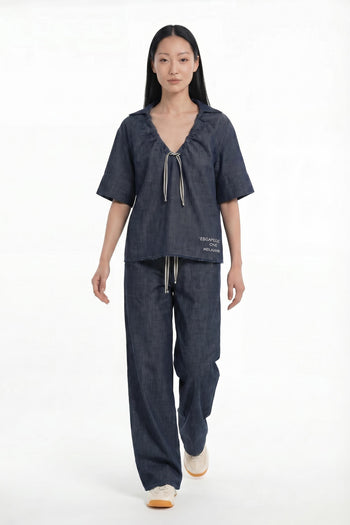 Pantaloni Chambray 1547 - 2