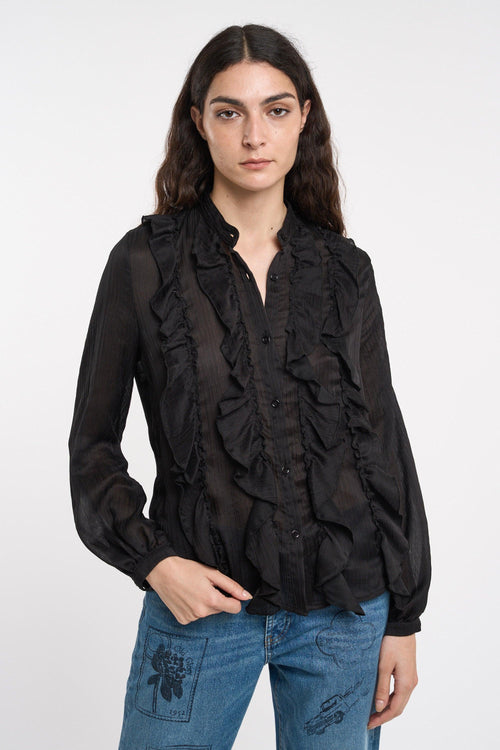 Camicia Rouches 6312