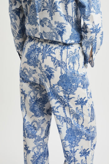 Pantalone Inez in cotone con stampa - 5