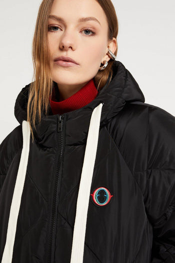 Piumino midi con cappuccio - 5