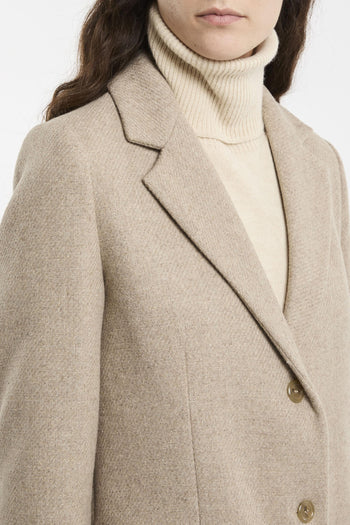 Cappotto lungo in misto lana - 3