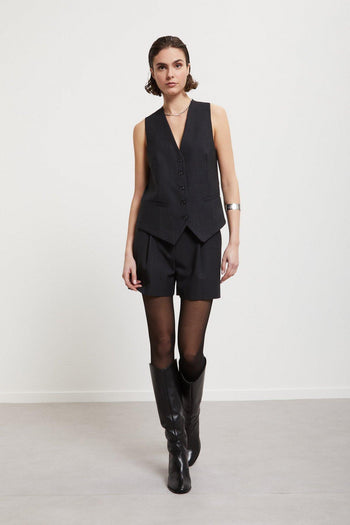 Gilet in misto lana - 4