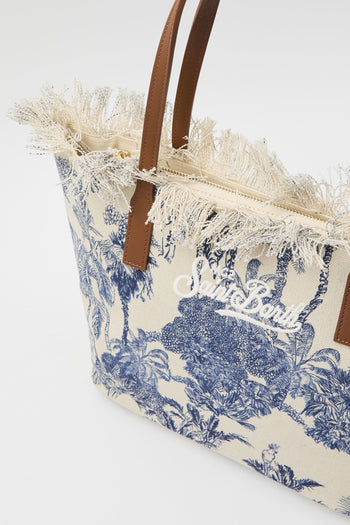 Borsa City medium in canvas fantasia - 4