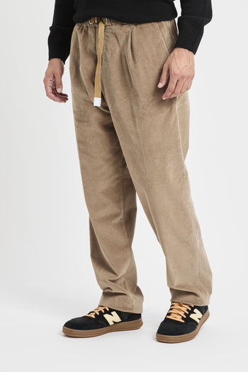 Pantalone in velluto con pinces - 3