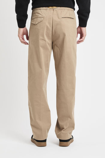 Pantalone in cotone con pinces - 5