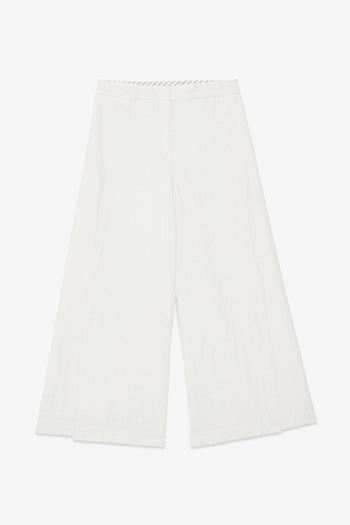 Pantalone culotte in cotone - 3