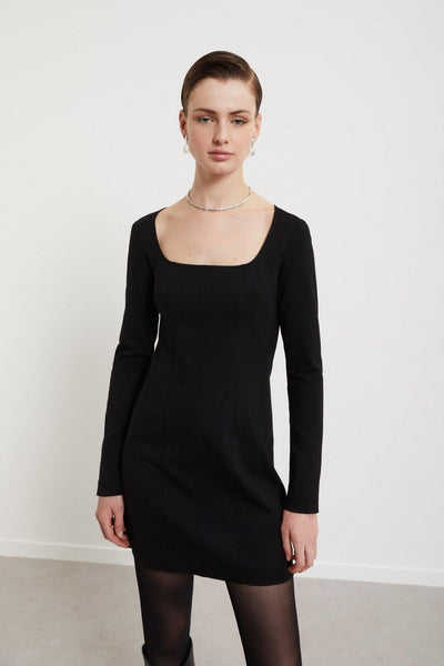 Abito corto in viscosa