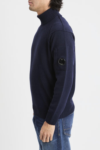 Maglia collo alto lambswool - 6