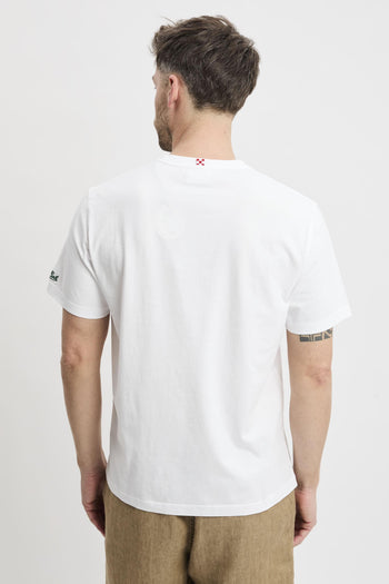 T-shirt Portofino con ricamo "Punto alla carriera" - 5