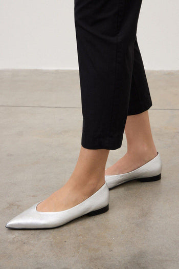 Pantalone carrot in popeline - 2