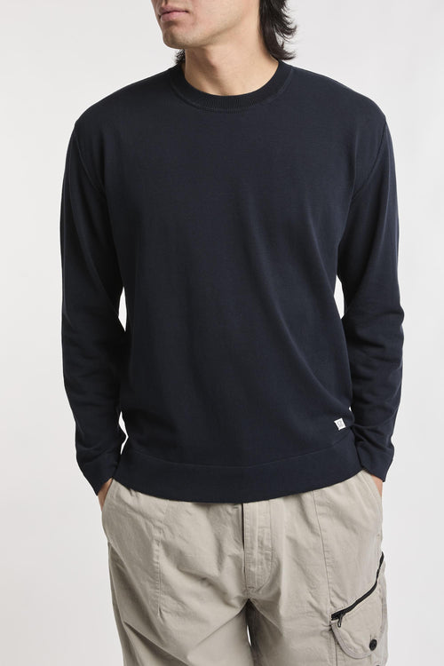 Maglia girocollo in cotone