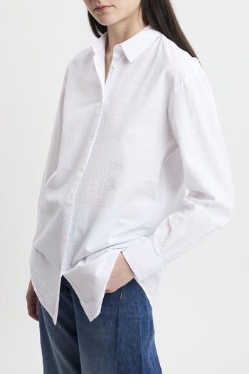 Camicia Brigitte in seersucker con ricamo - 3