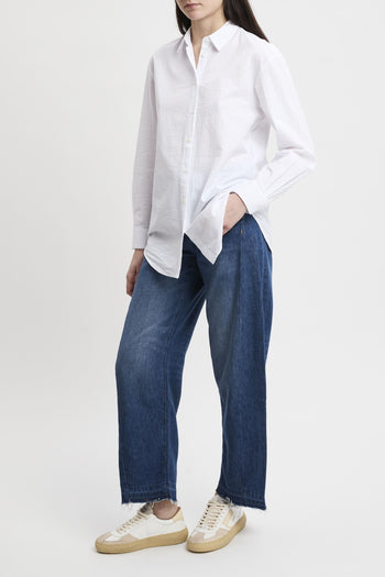 Camicia Brigitte in seersucker con ricamo - 5