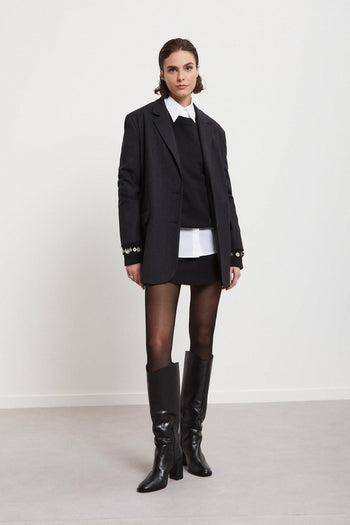 Giacca in misto lana - 3