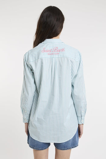 Camicia Brigitte in cotone a righe - 7