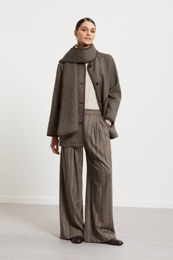 Cappotto con collo staccabile - 5